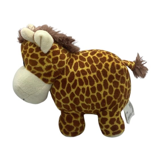 Fiesta Plush Fat Giraffe Stuffed Animal Toy 9" Polyester Fiber Soft & Cuddly - Picture 2 of 9